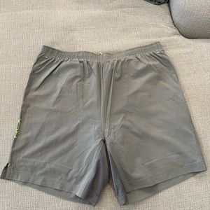 Ralph Lauren RLX men’s grey athletic shorts. NWT never worn. Sizes L and XL.